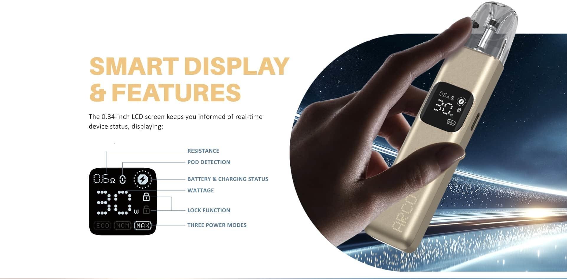 Smok Alien elektronik sigara ile yeni nesil buhar deneyimini keşfedin